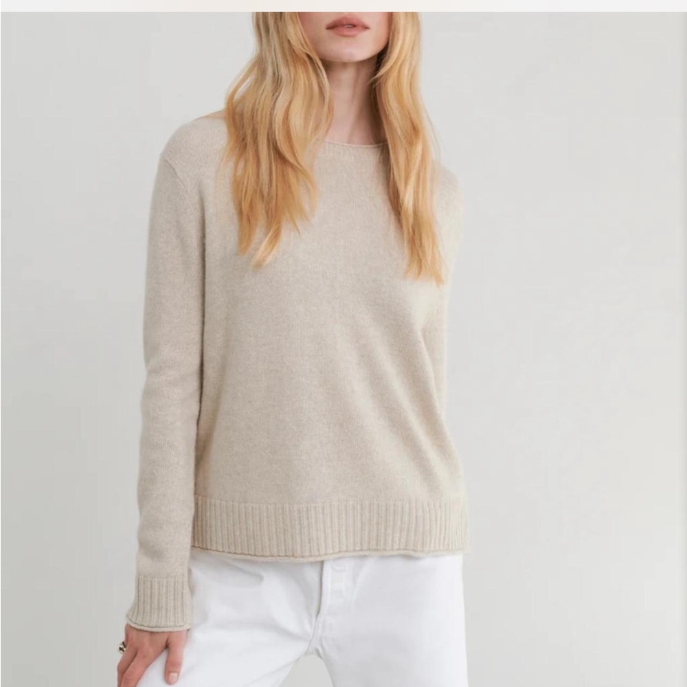 Jenni Kayne Everyday Sweater in Oatmeal